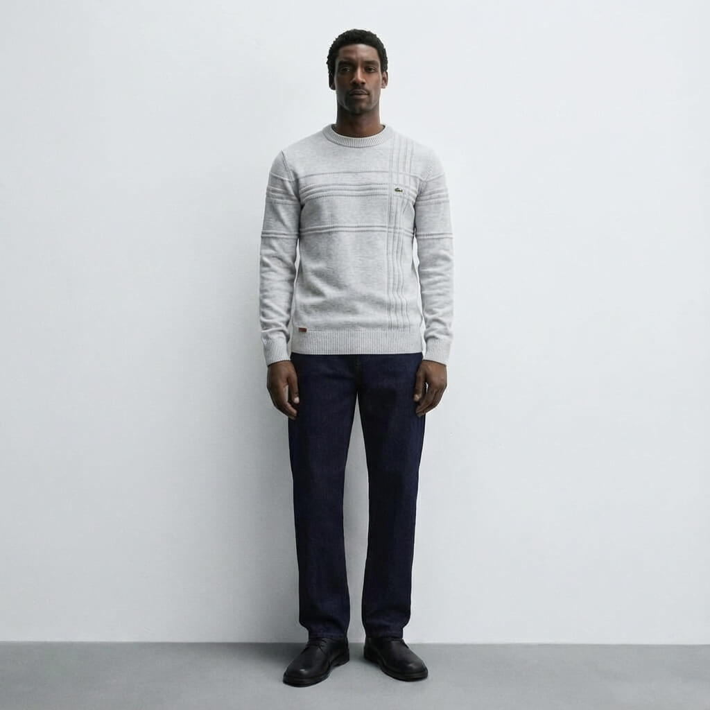 LC Men's Textured Sweater - BUY 1 GET2
